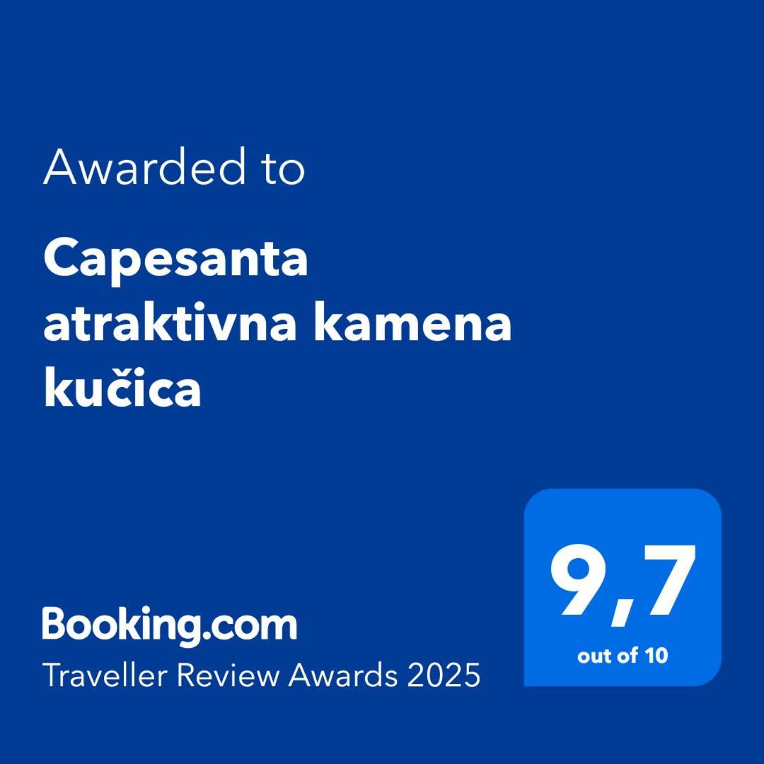 Capesanta Atraktivna Kamena Kucica Villa Lukoran Exterior photo